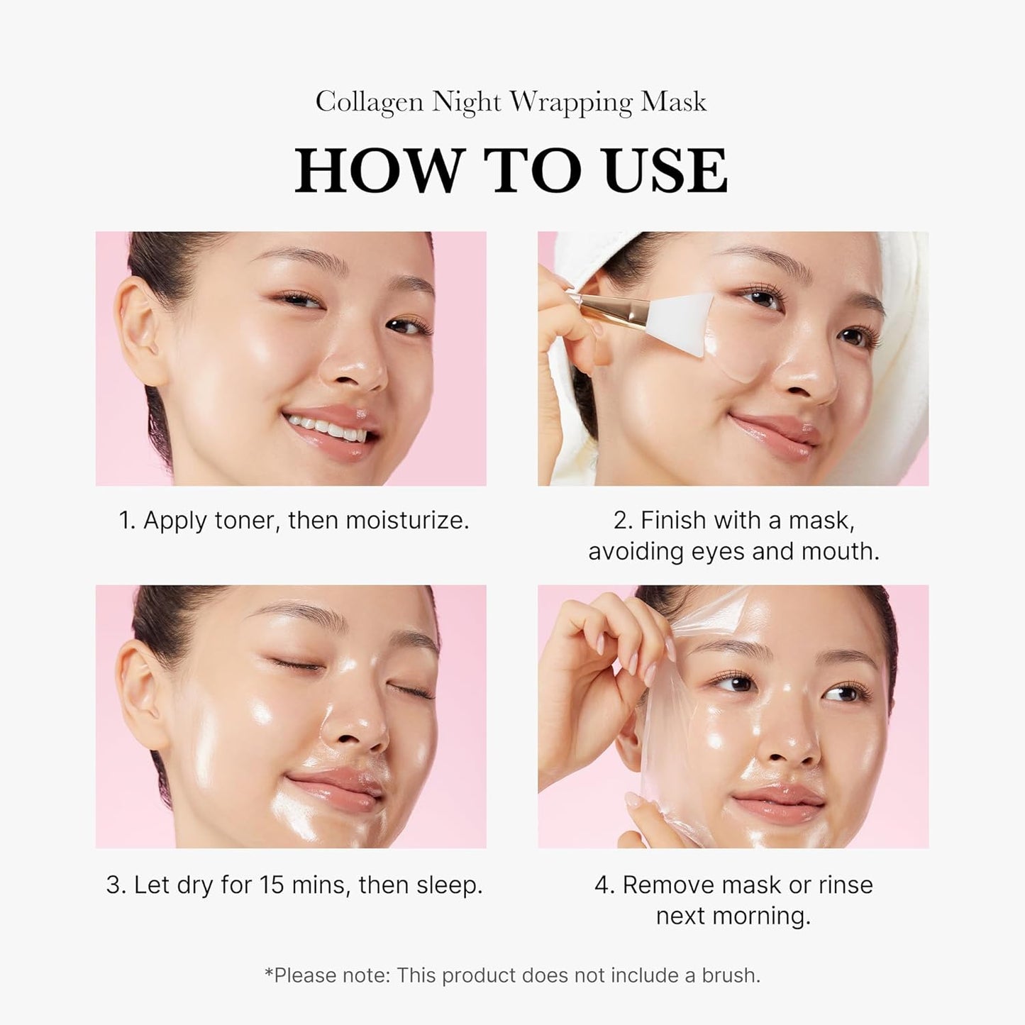 Collagen Night Wrapping Peel Off Mask