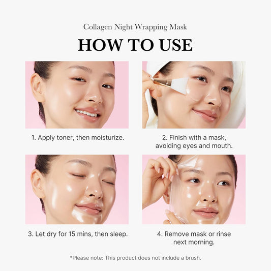 Collagen Night Wrapping Peel Off Mask