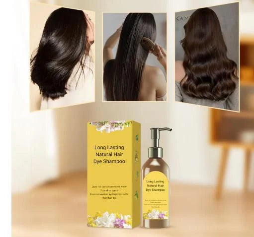 Japanese Natural Hair Dye Shampoo (Buy 1 Get 1 Free)