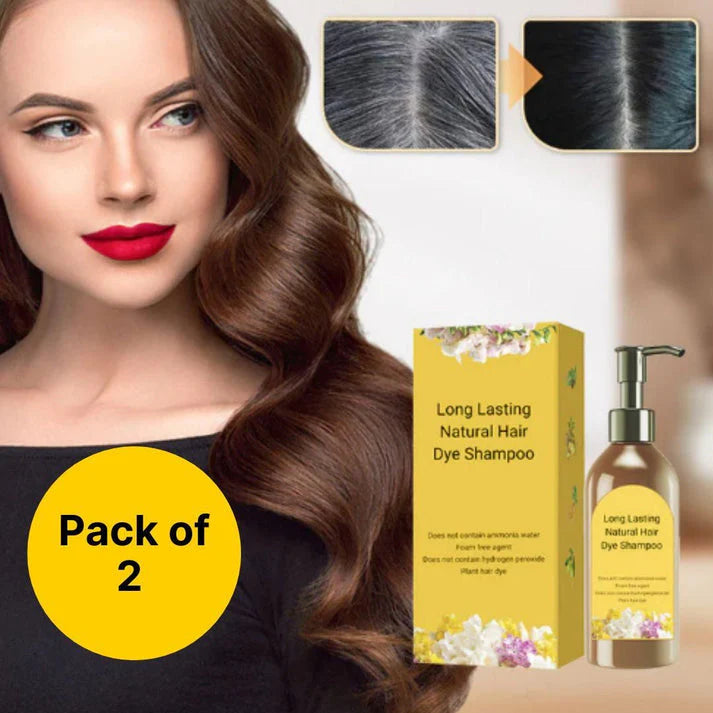 Japanese Natural Hair Dye Shampoo (Buy 1 Get 1 Free)